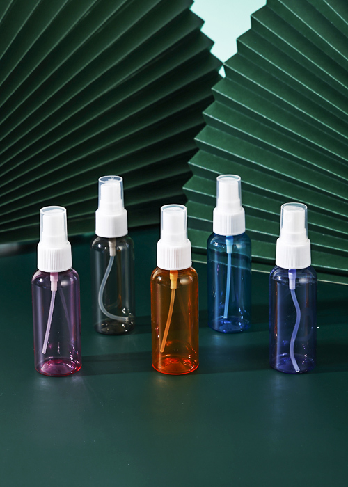 Chai tròn trong suốt 60ml PET màu trong suốt