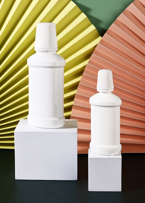 Chai nước súc miệng trắng PE 50-100ml
