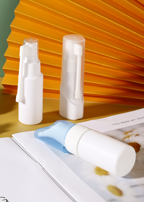 30-50ml PE chai xịt trắng viêm mũi chai nước muối