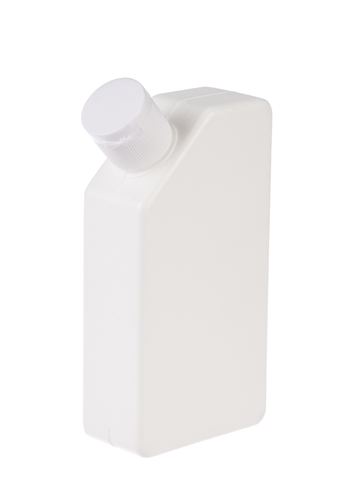 100ml PE chai phẳng miệng xiên