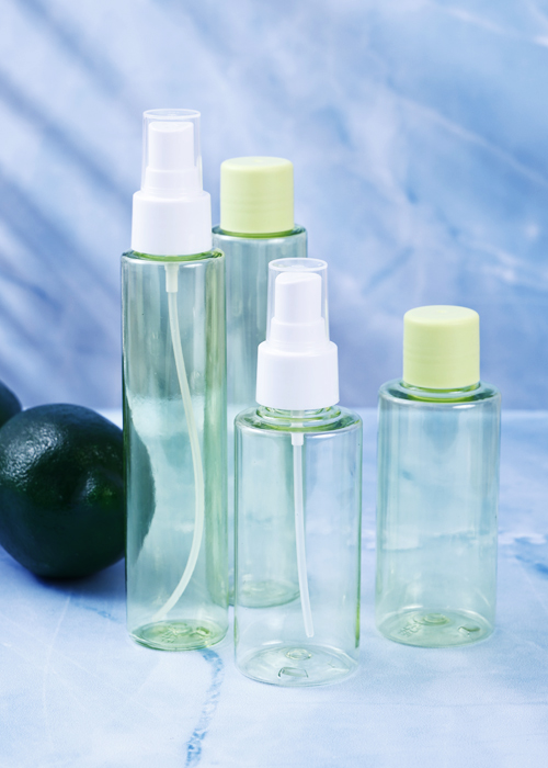 Chai hình trụ PET 60ml, 100ml 24 răng