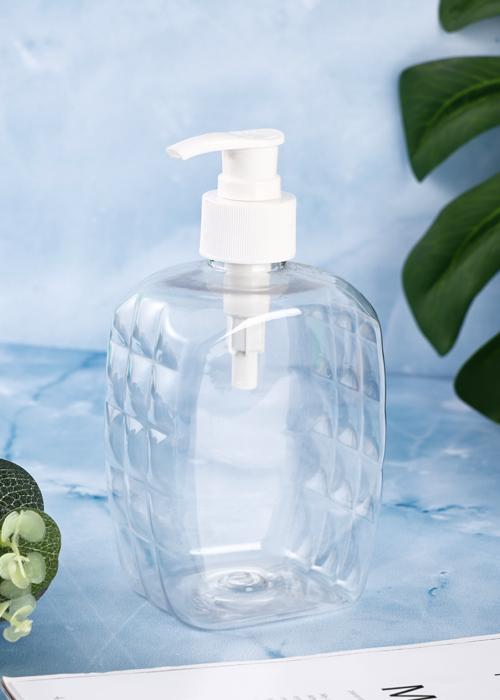 Chai hình lăng trụ PET dứa 500ml