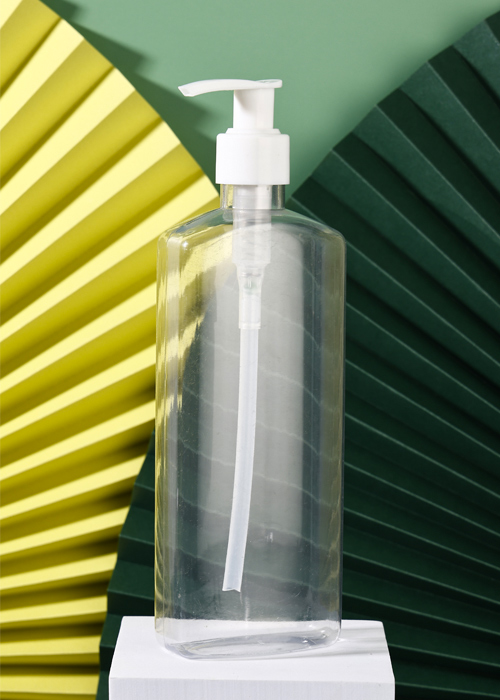 Chai bơm kem dưỡng da phẳng 400ml PET