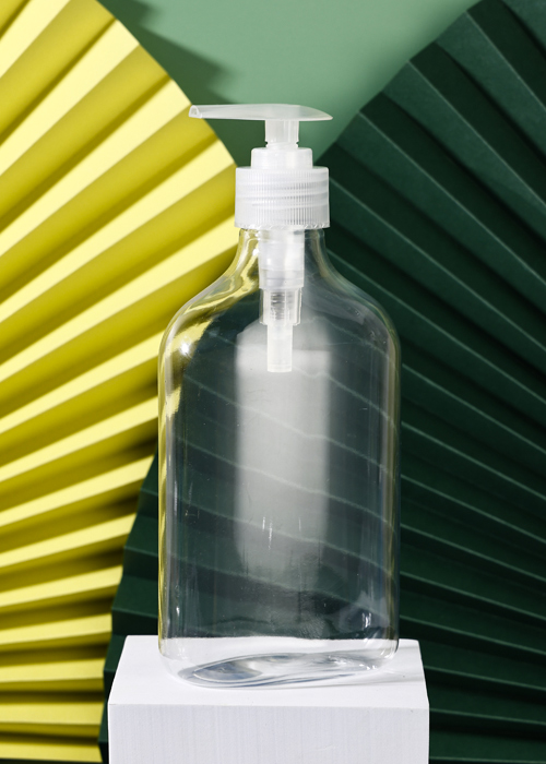 Chai nước rửa tay 500ml PET Clear Lotion Pump