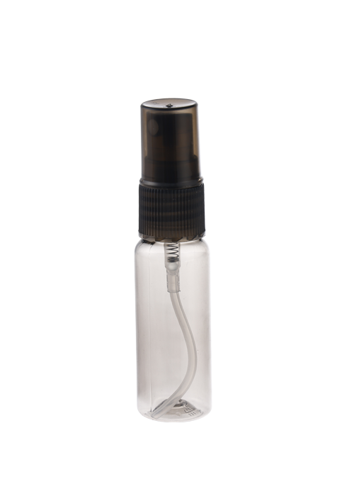 20ml PET màu phun trong suốt chai tròn chai làm sạch thủy tinh chất lỏng khử trùng dễ dàng mang theo chai