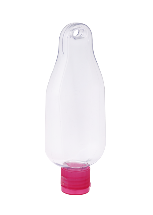 50-60ml PETG móc ngược chai lọ gel rửa tay dùng một lần lọ nắp lật