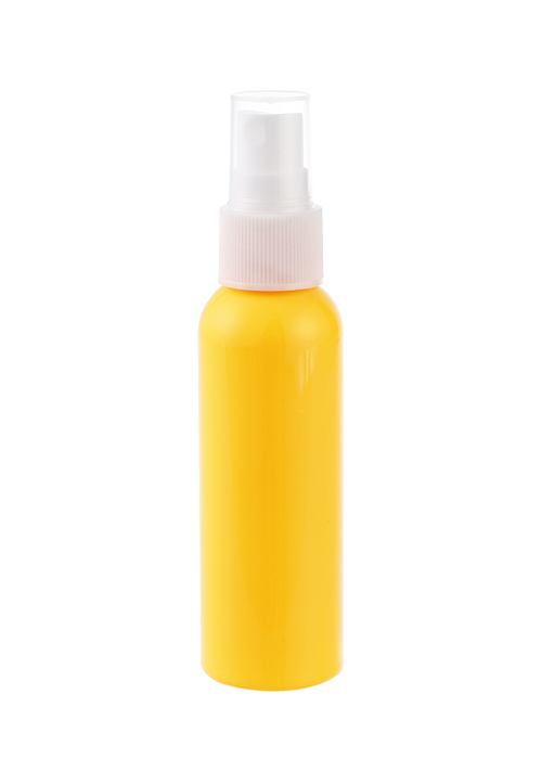 60ml màu rắn màu PET phun chai tròn khử trùng rượu đóng chai phụ