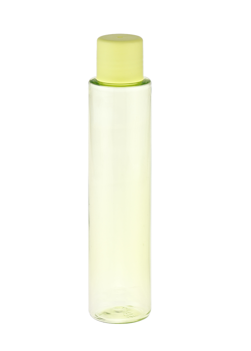 Chai hình trụ PET màu xanh ngọc có kích thước 60-100ml 24 có nắp vặn