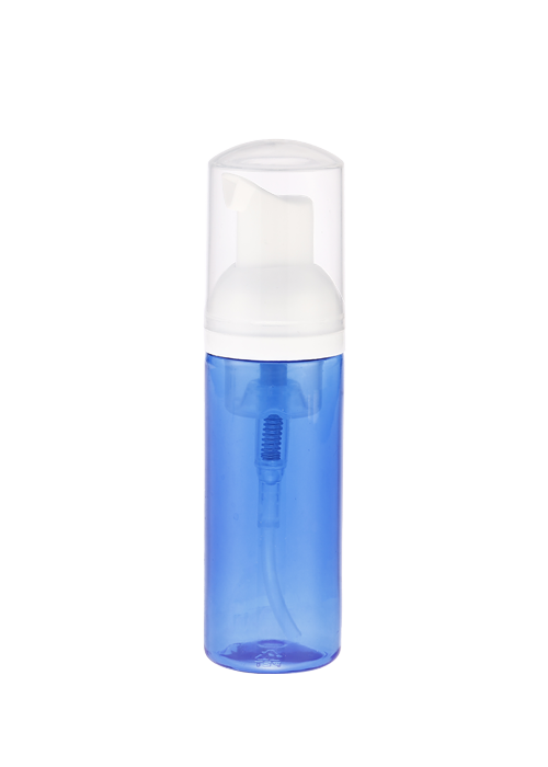 60-120ml chai bơm bọt PET trong suốt màu xanh lam chai nước rửa tay khử trùng