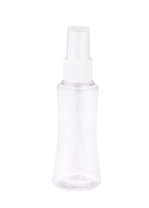 Chai xịt thắt lưng nhỏ gọn trong suốt 60ml PET