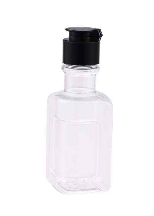 Chai tinh dầu hình dạng đặc biệt 100ml PET Chai 24 chai nắp gập làm sạch