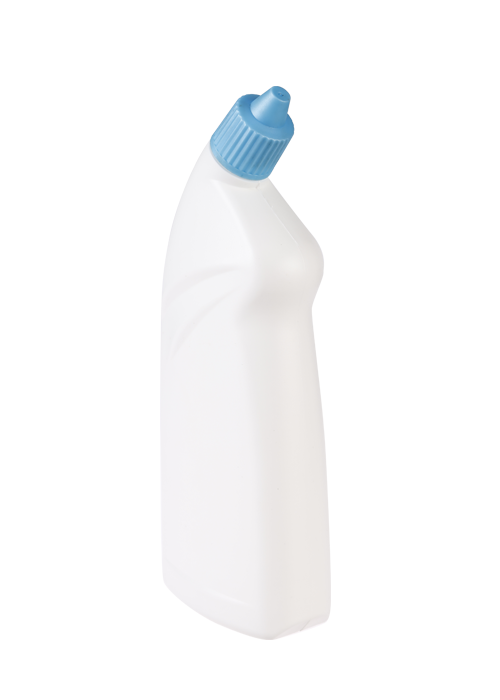 600-700ml PE chai chất tẩy rửa chai xiên miệng nhà vệ sinh làm sạch chất lỏng khử trùng chai