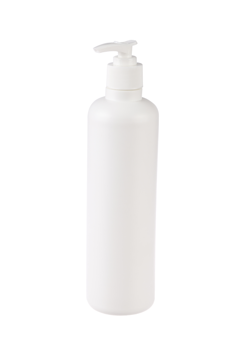 500ml PE gel lotion áp suất bơm chai sữa tắm dầu gội đầu chai tròn