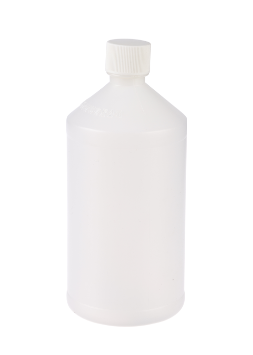 Chai chất lỏng PE màu trắng 500ml