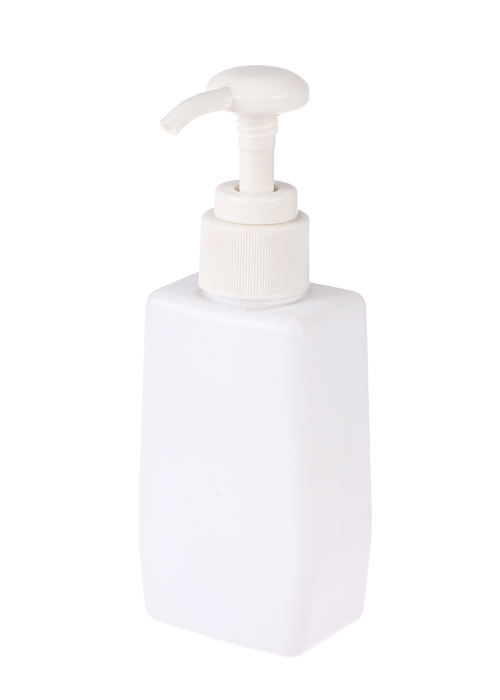 120ml PE White Square Gel Lotion Áp suất Chai nước rửa tay
