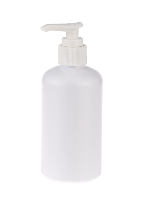 Chai bơm kem dưỡng da PE màu trắng 300ml