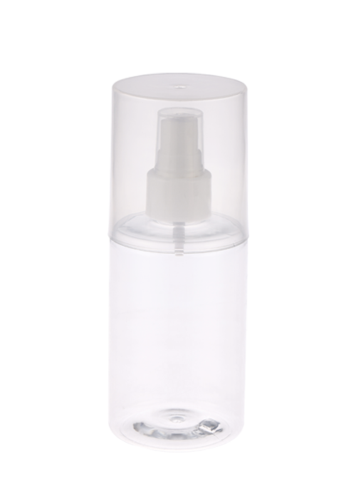 200ml mui xe hình trụ chunky Chai xịt PET chai xịt khử trùng làm sạch chai chất lỏng
