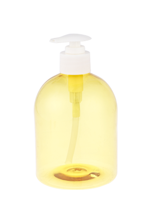 500ml PET Gel Lotion Bơm Nước rửa tay Chai tròn