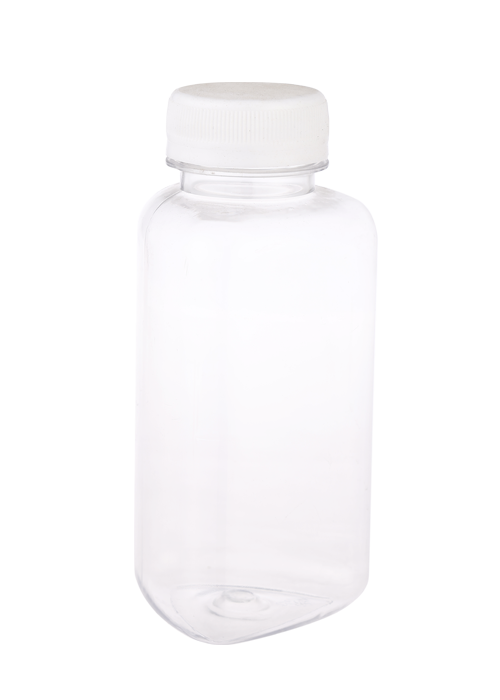 Chai hình tam giác trong suốt 300ml PET