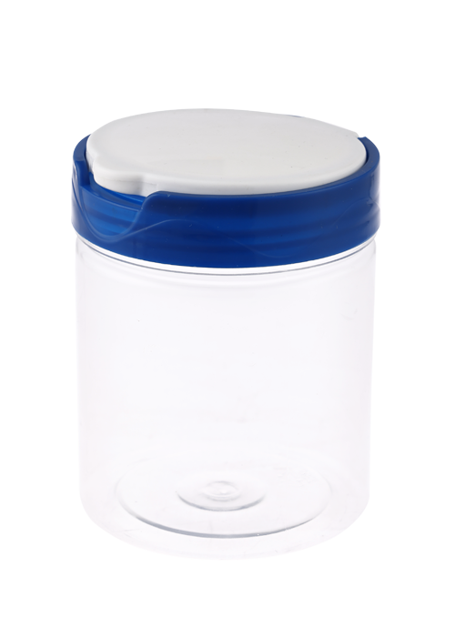 Hũ hạt và ngũ cốc nắp gập trong suốt 400ml PET